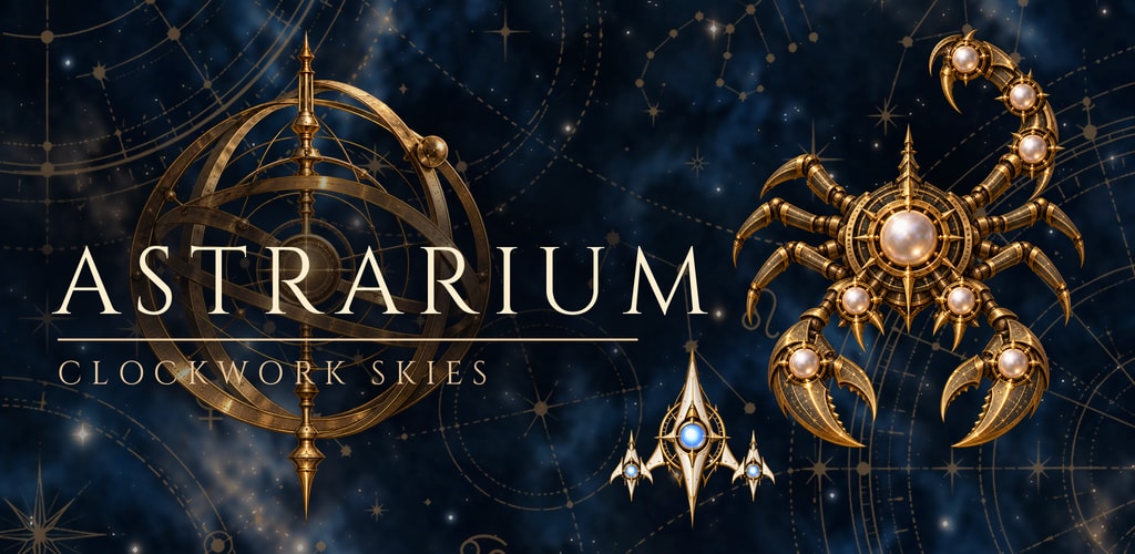 Astrarium: Clockwork Skies: Google Play feature graphic