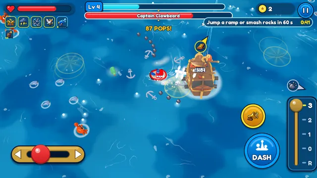 Captain Clawbeard's pirate ship